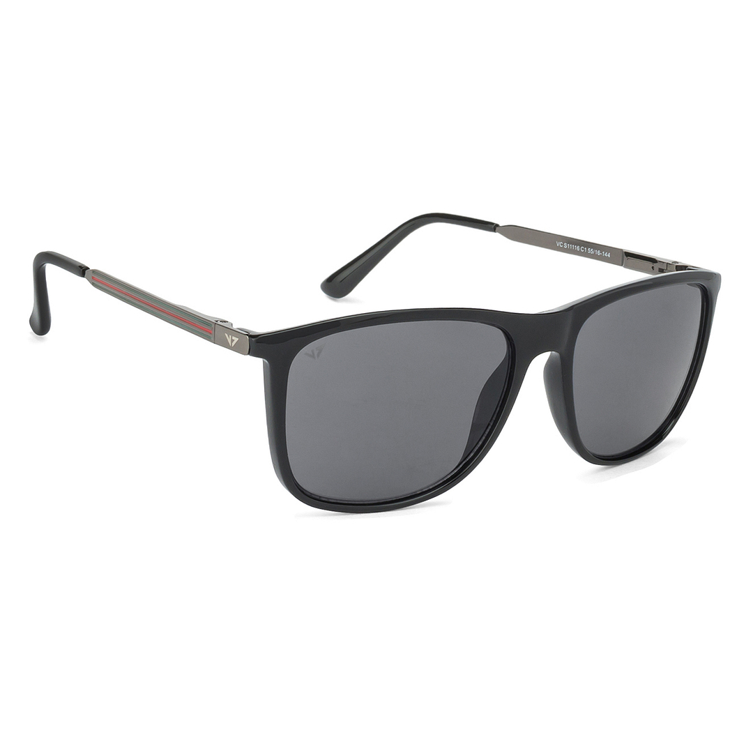 Vincent Chase Online Black Full Rim Rectangle left side