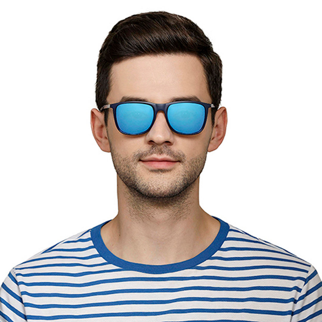Vincent Chase Online Blue Full Rim Rectangle left side