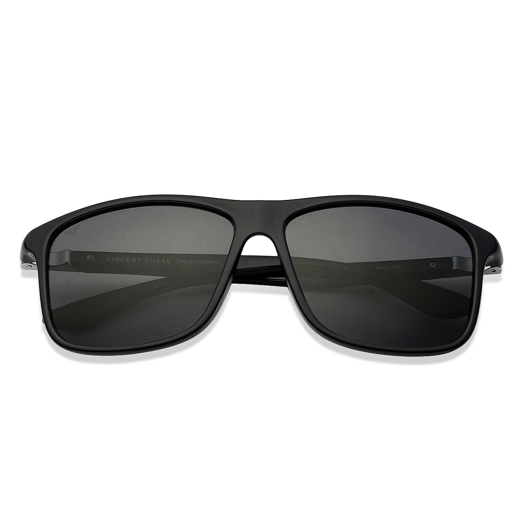 Vincent Chase Online Black Full Rim Square left side