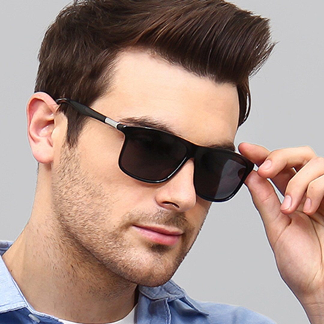 Vincent Chase Online Black Full Rim Square left side