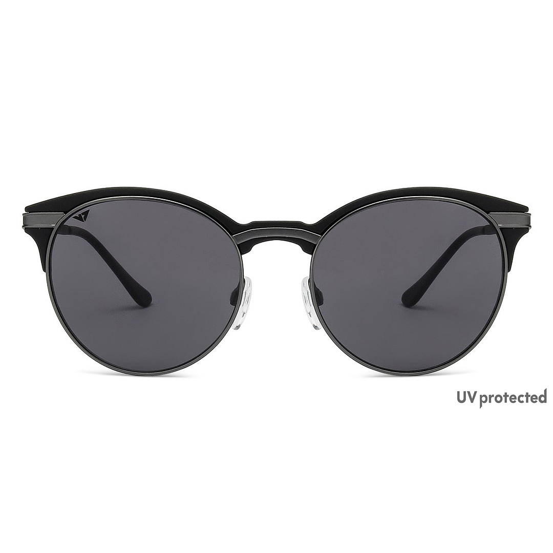 Vincent Chase Online Black Full Rim Clubmaster left side