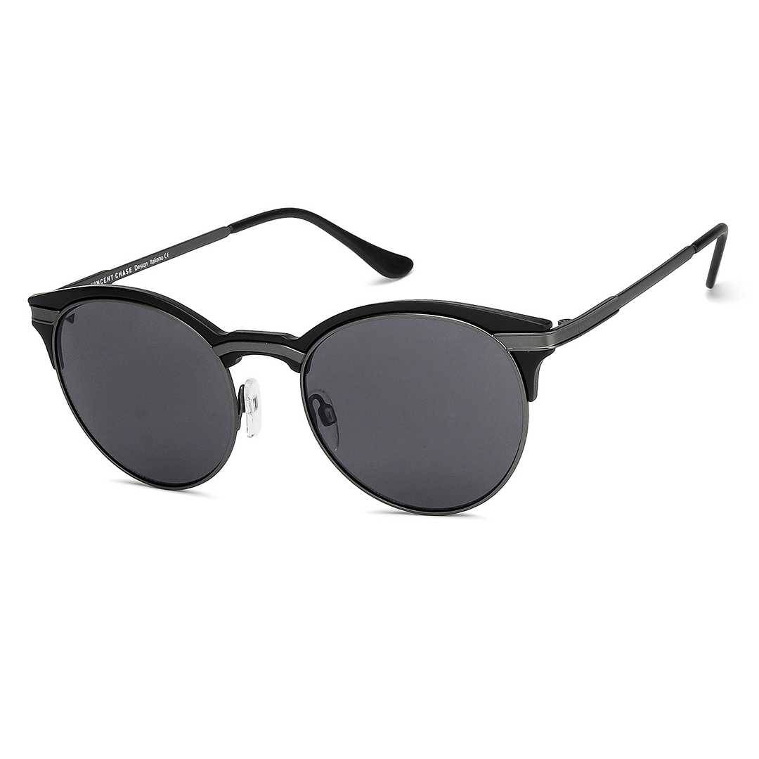 Vincent Chase Online Black Full Rim Clubmaster right side