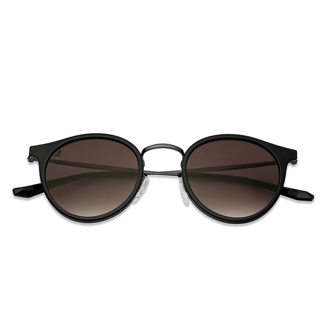 Vincent Chase Online Gunmetal Full Rim Round right side