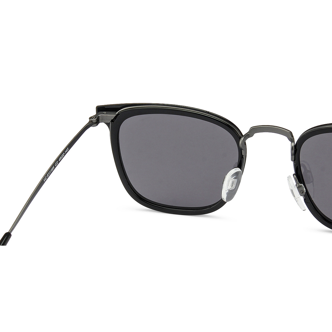 Vincent Chase Online Gunmetal Full Rim Rectangle left side