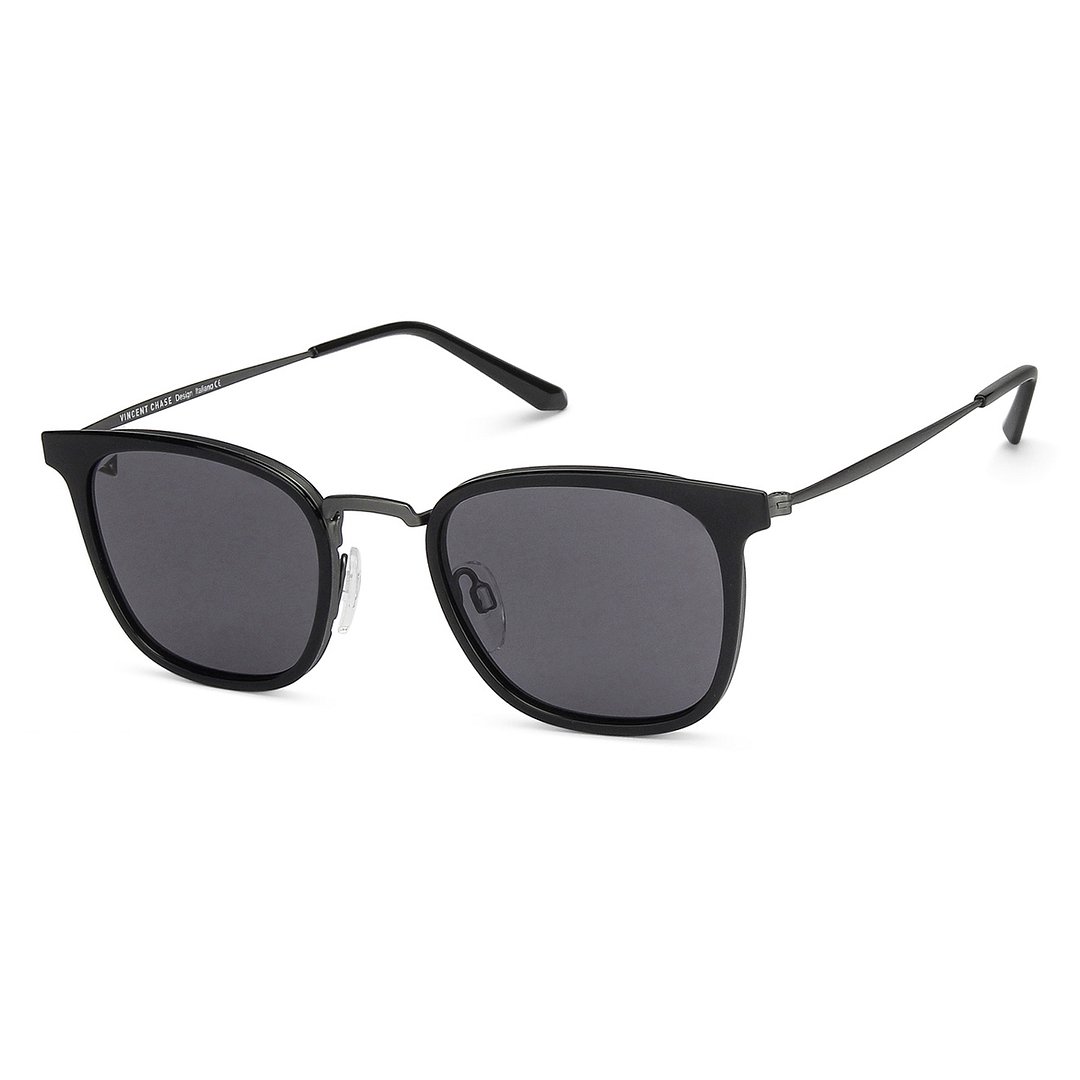 Vincent Chase Online Gunmetal Full Rim Rectangle right side