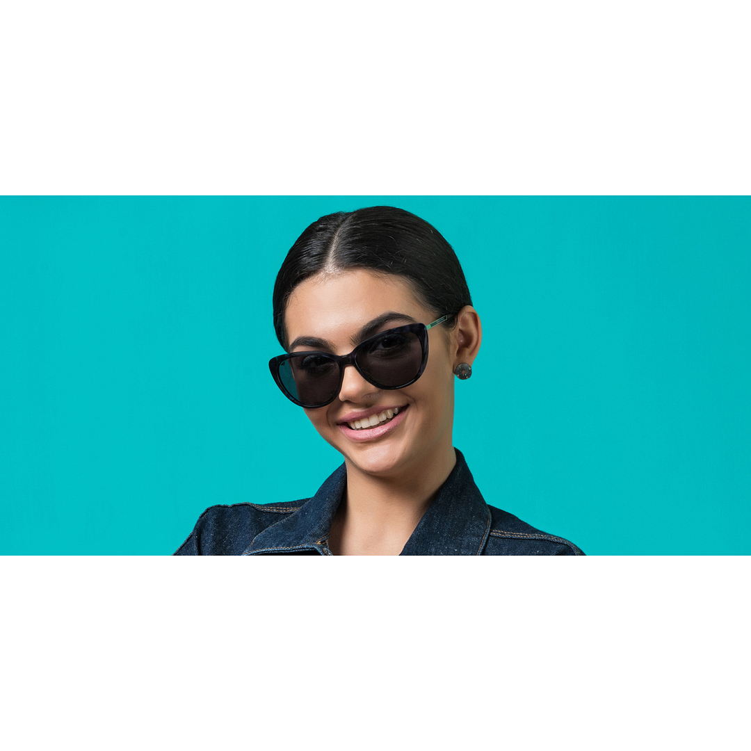 Vincent Chase Online Blue Full Rim Cat Eye right side