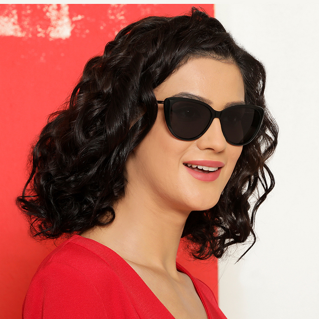 Vincent Chase Online Black Full Rim Cat Eye right side