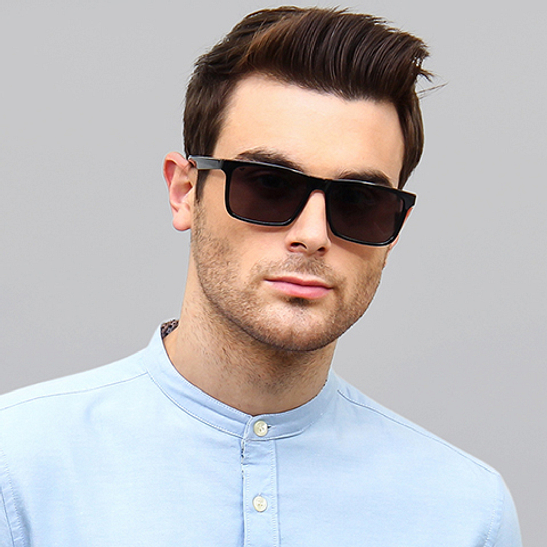 Vincent Chase Online Black Full Rim Rectangle left side