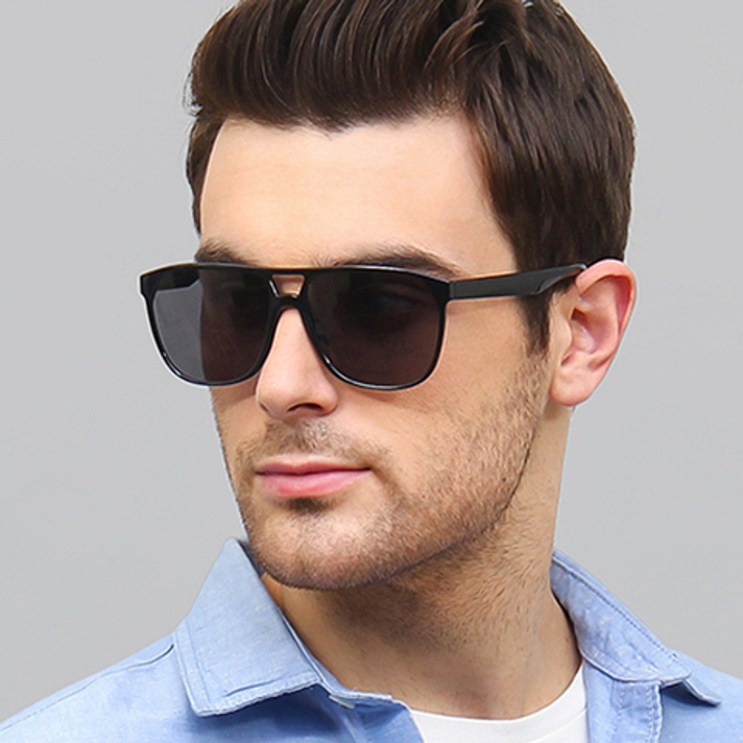 Vincent Chase Online Black Full Rim Rectangle left side