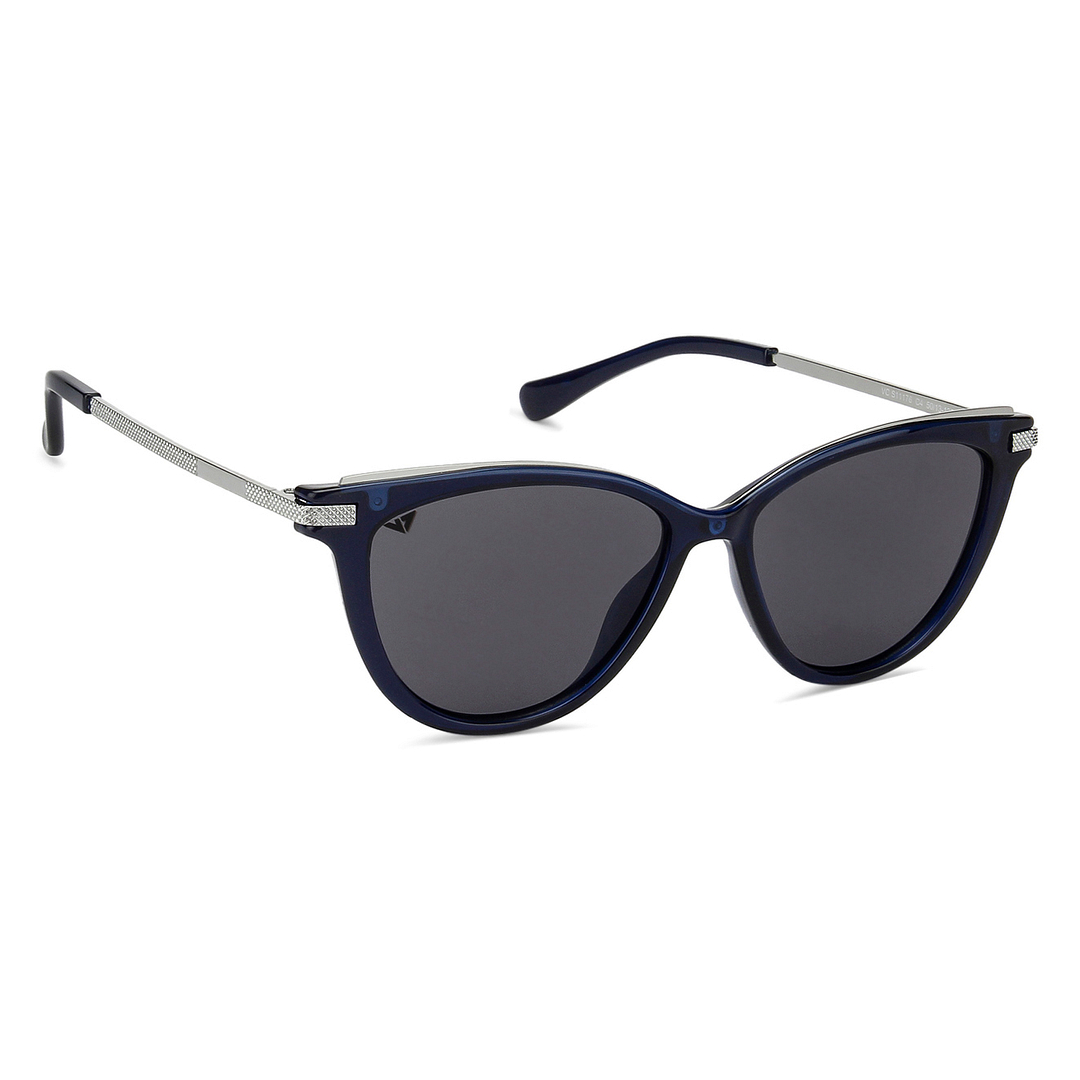 Vincent Chase Online Silver Full Rim Cat Eye right side