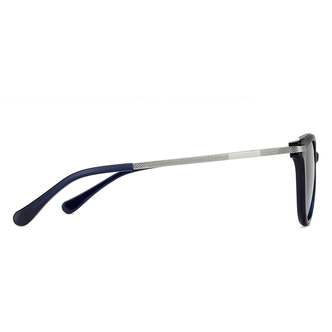 Vincent Chase Online Silver Full Rim Cat Eye left side