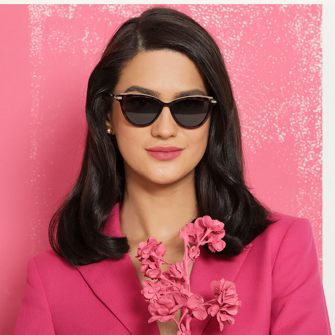 Vincent Chase Online Purple Full Rim Cat Eye right side