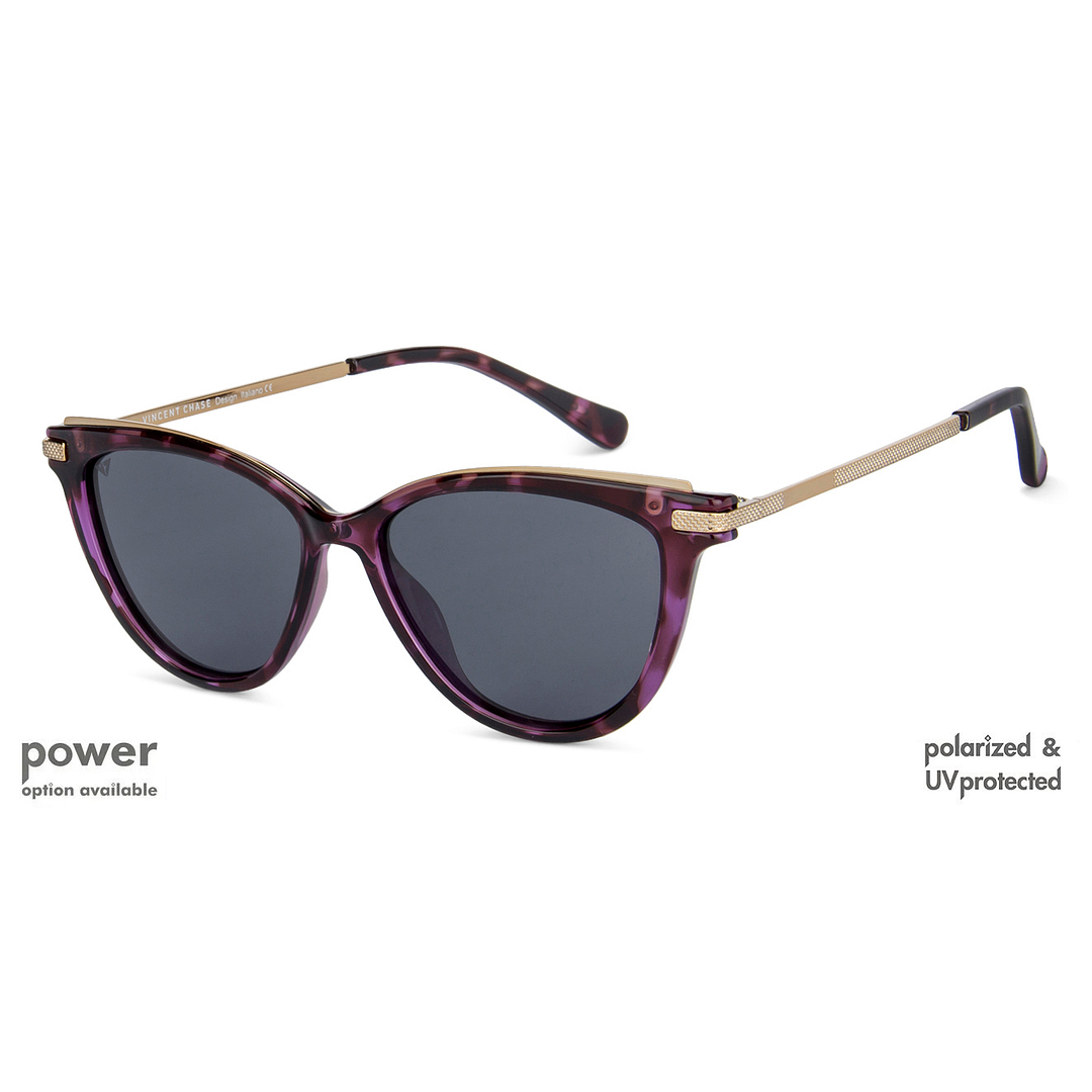 Vincent Chase Online Purple Full Rim Cat Eye right side