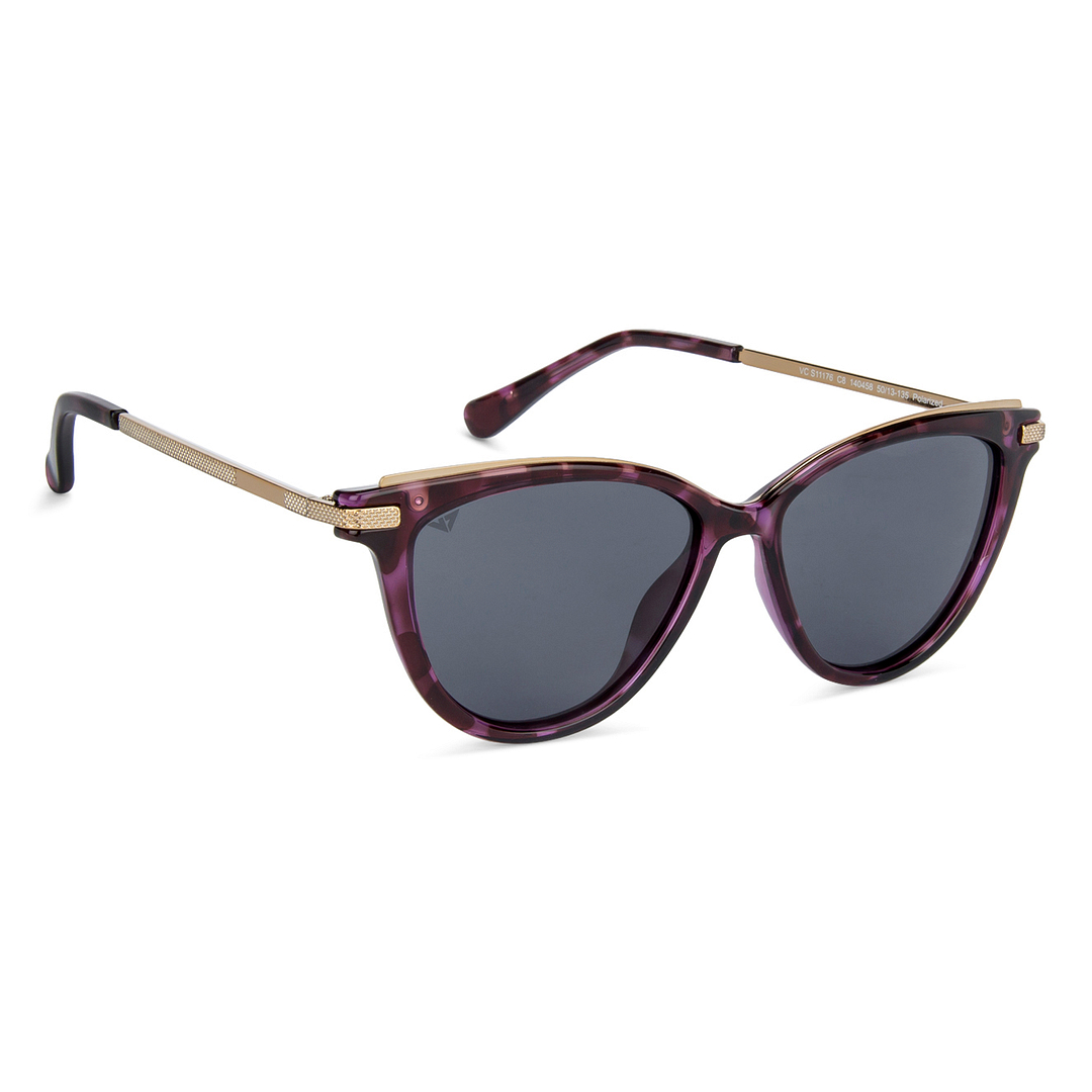 Vincent Chase Online Purple Full Rim Cat Eye right side
