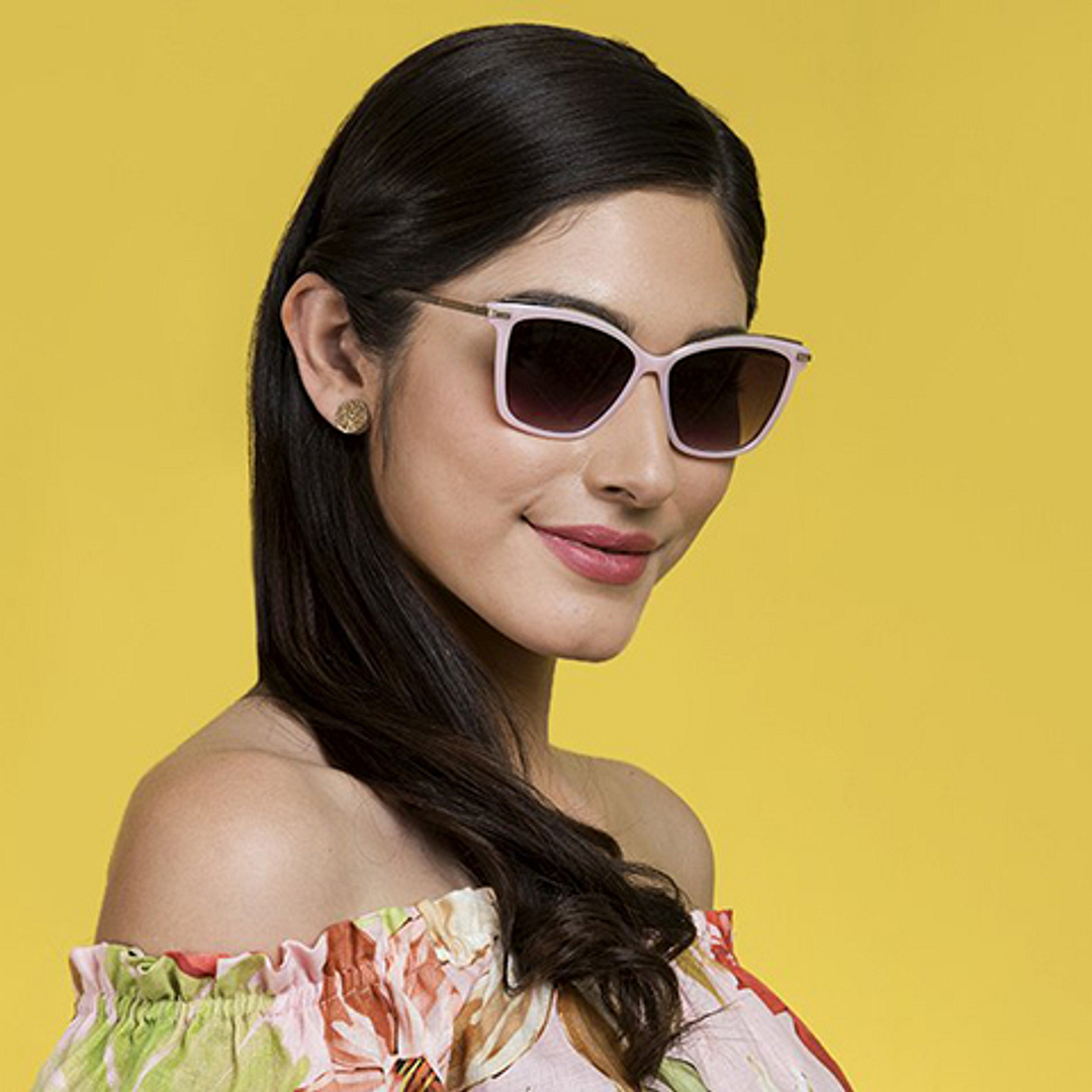 Vincent Chase Online Gold Full Rim Cat Eye right side