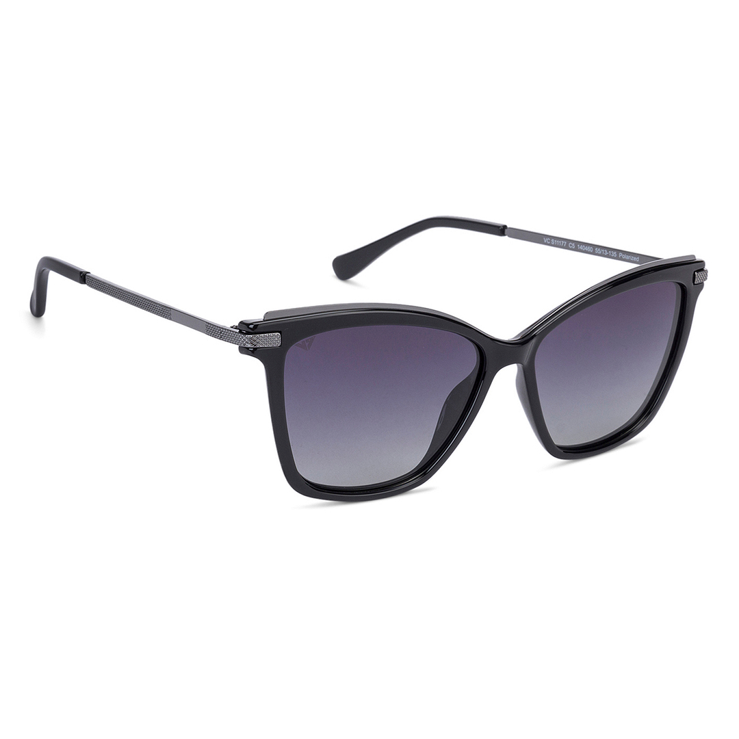 Vincent Chase Online Gunmetal Full Rim Cat Eye right side