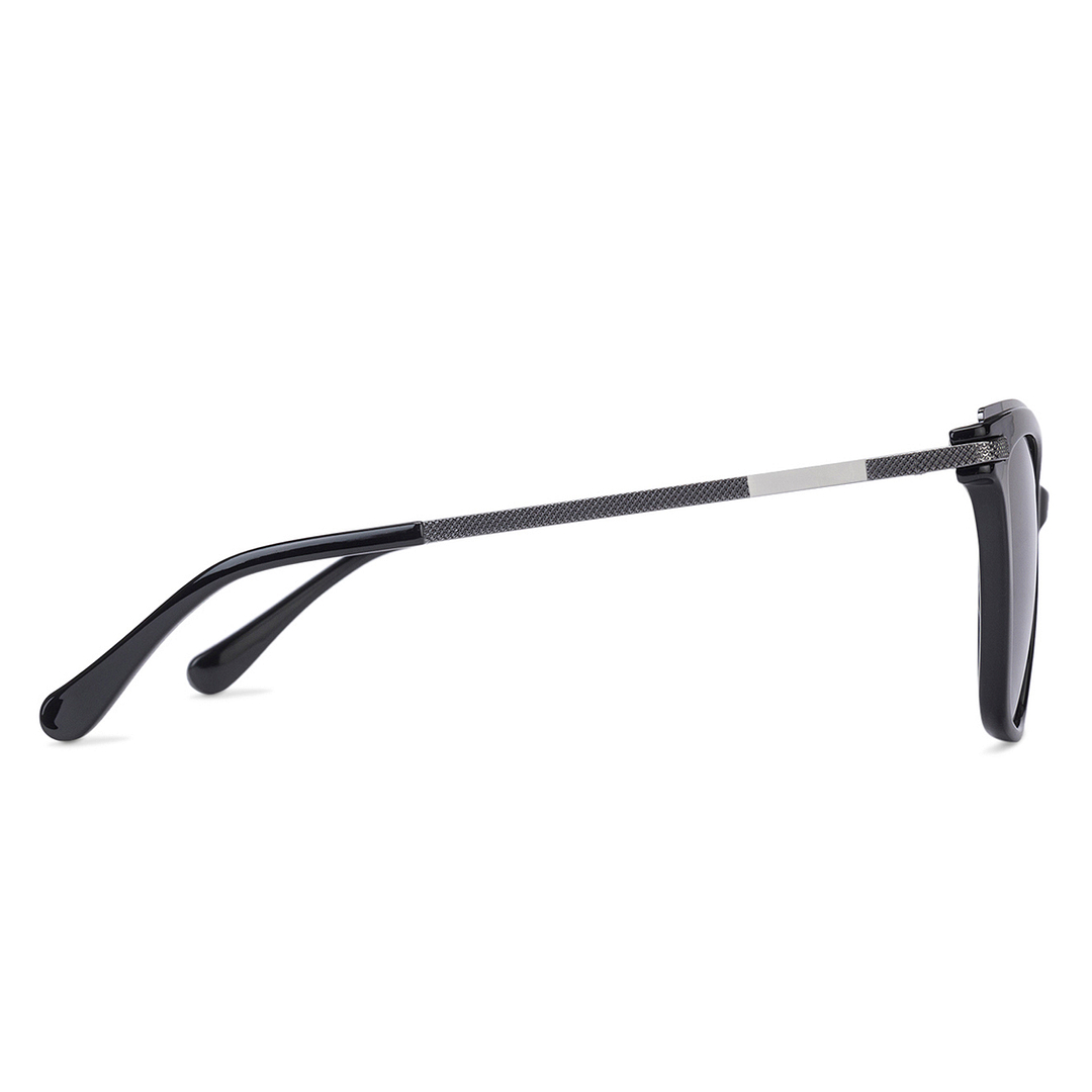 Vincent Chase Online Gunmetal Full Rim Cat Eye left side