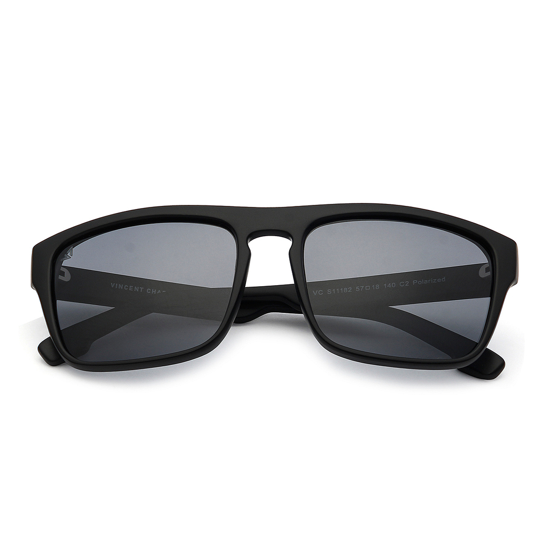 Vincent Chase Online Black Full Rim Square left side