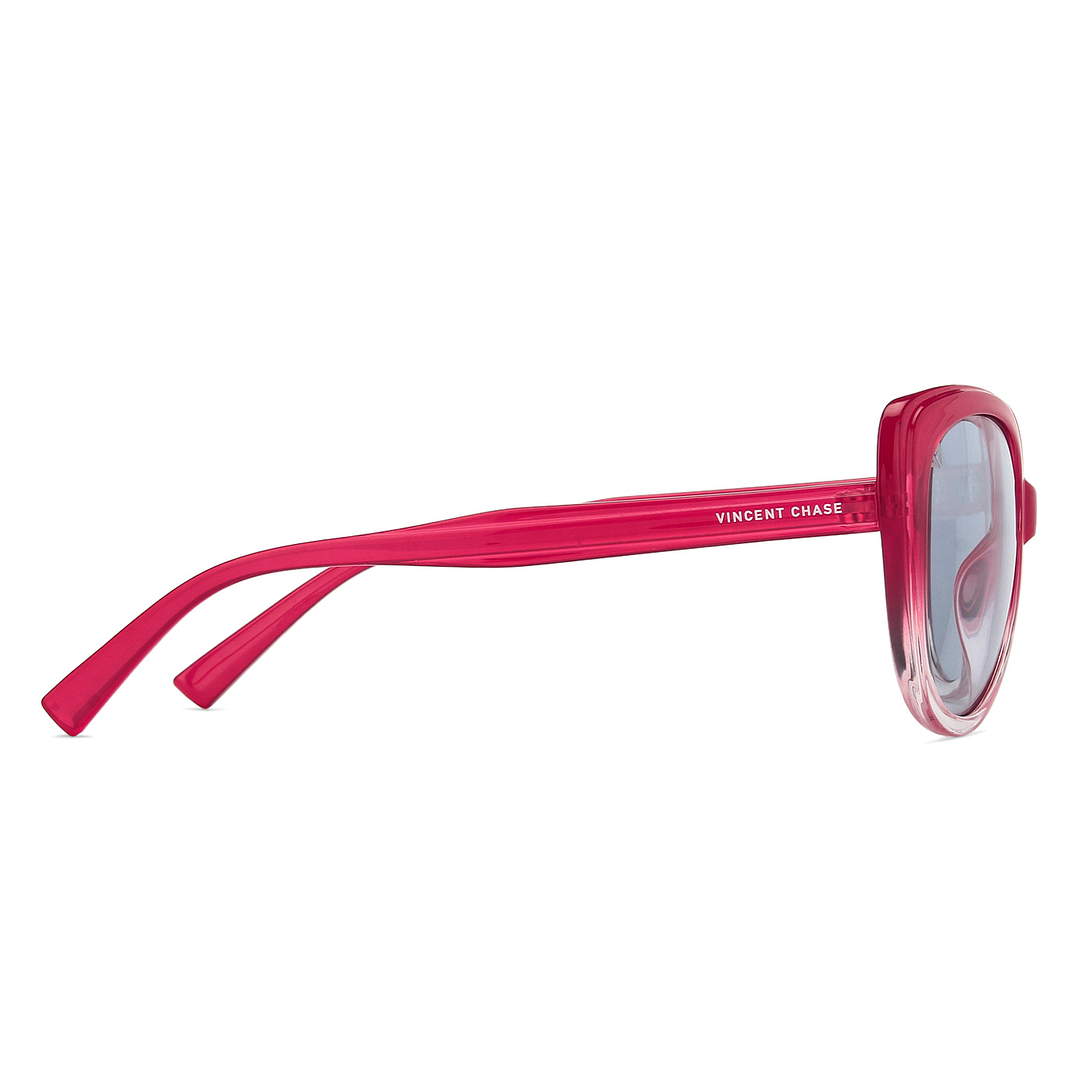 Vincent Chase Online Pink Full Rim Cat Eye left side