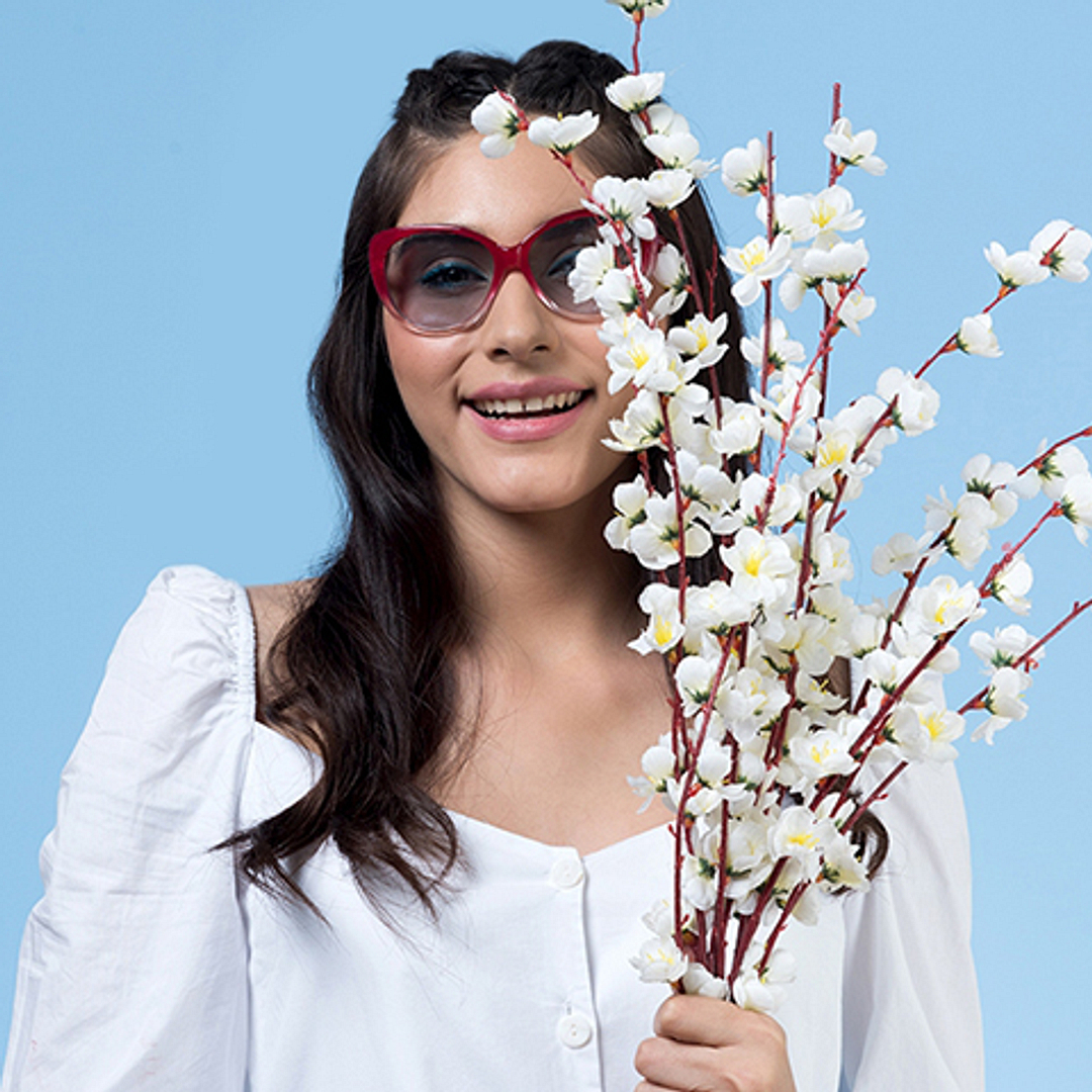 Vincent Chase Online Pink Full Rim Cat Eye right side