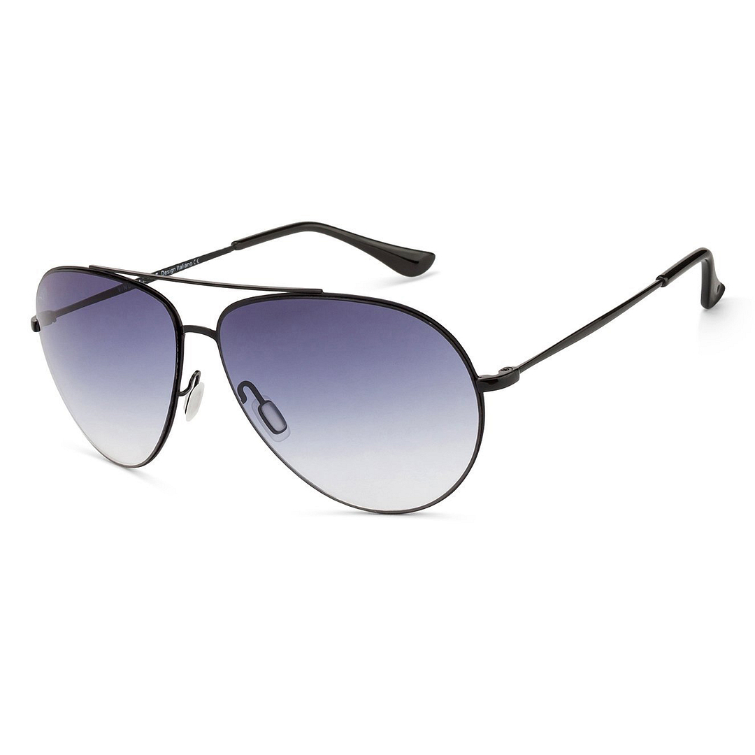 Vincent Chase Online Black Full Rim Aviator left side
