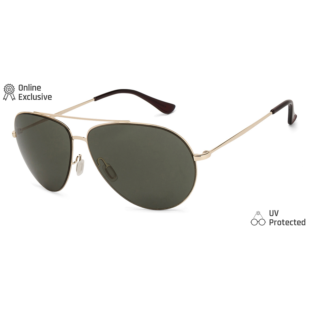 Vincent Chase Online Gold Full Rim Aviator right side