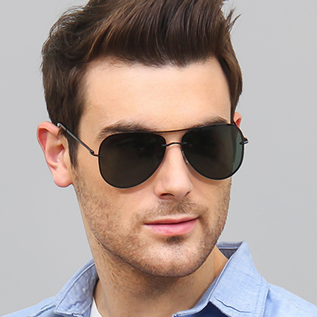 Vincent Chase Online Black Full Rim Aviator right side