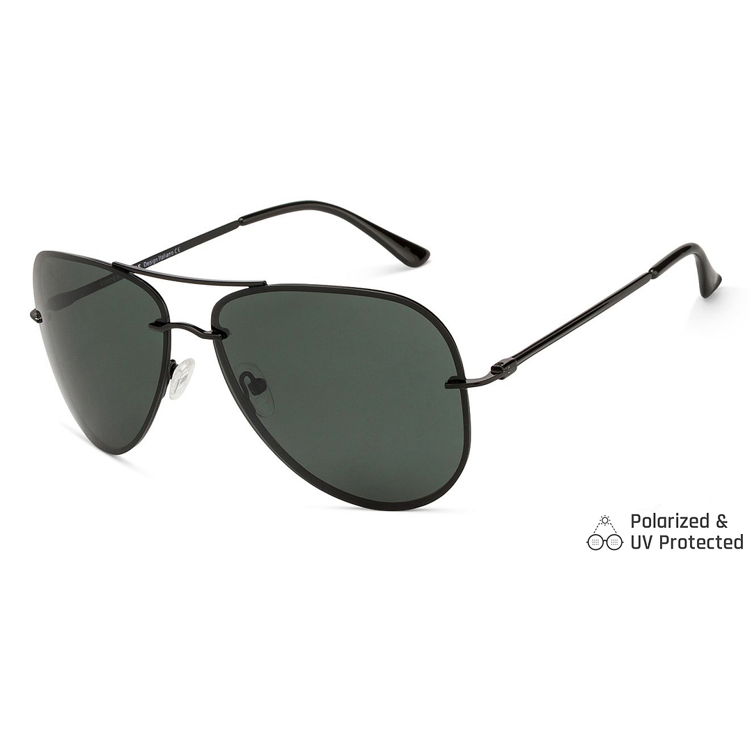 Vincent Chase Online Black Full Rim Aviator right side
