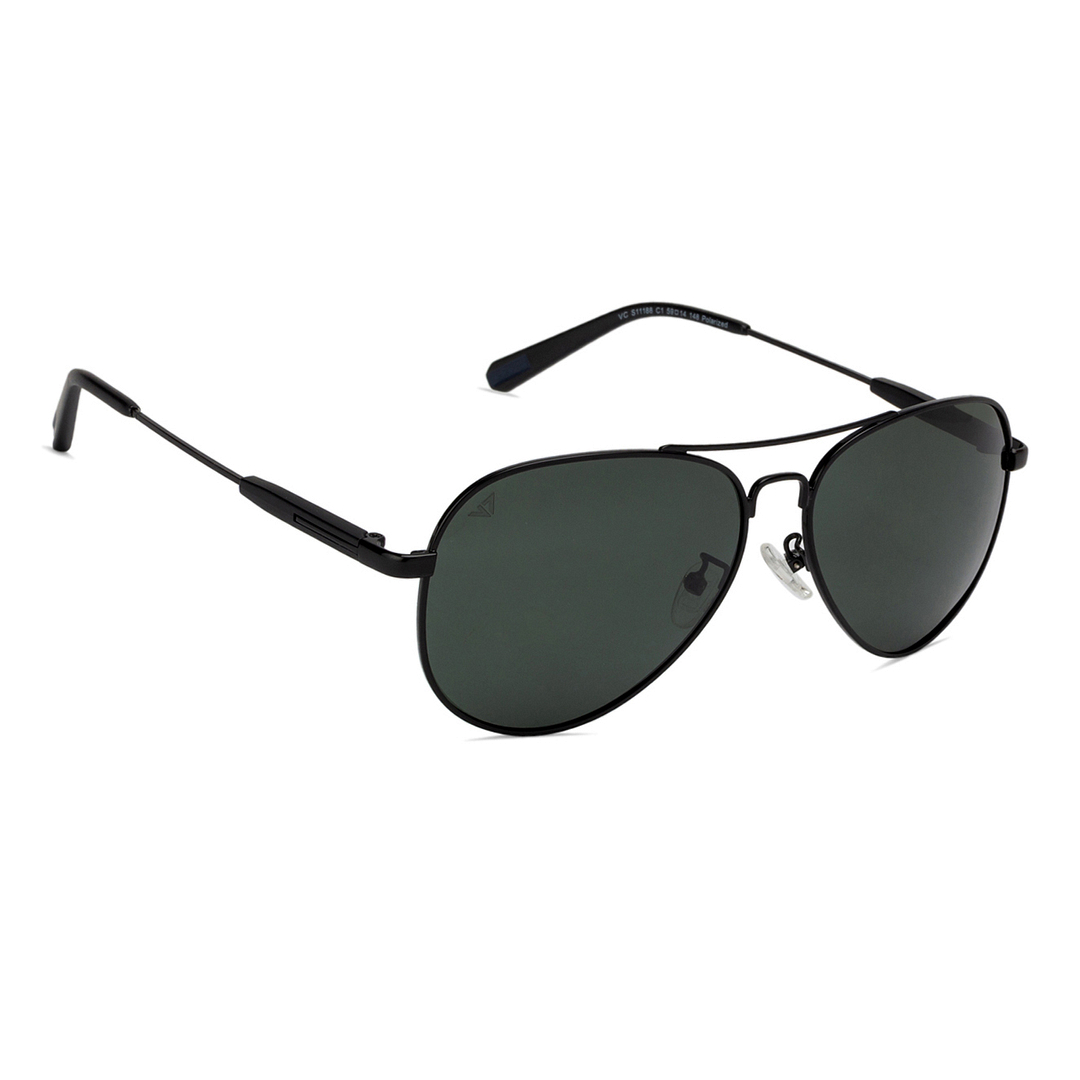 Vincent Chase Online Black Full Rim Aviator right side