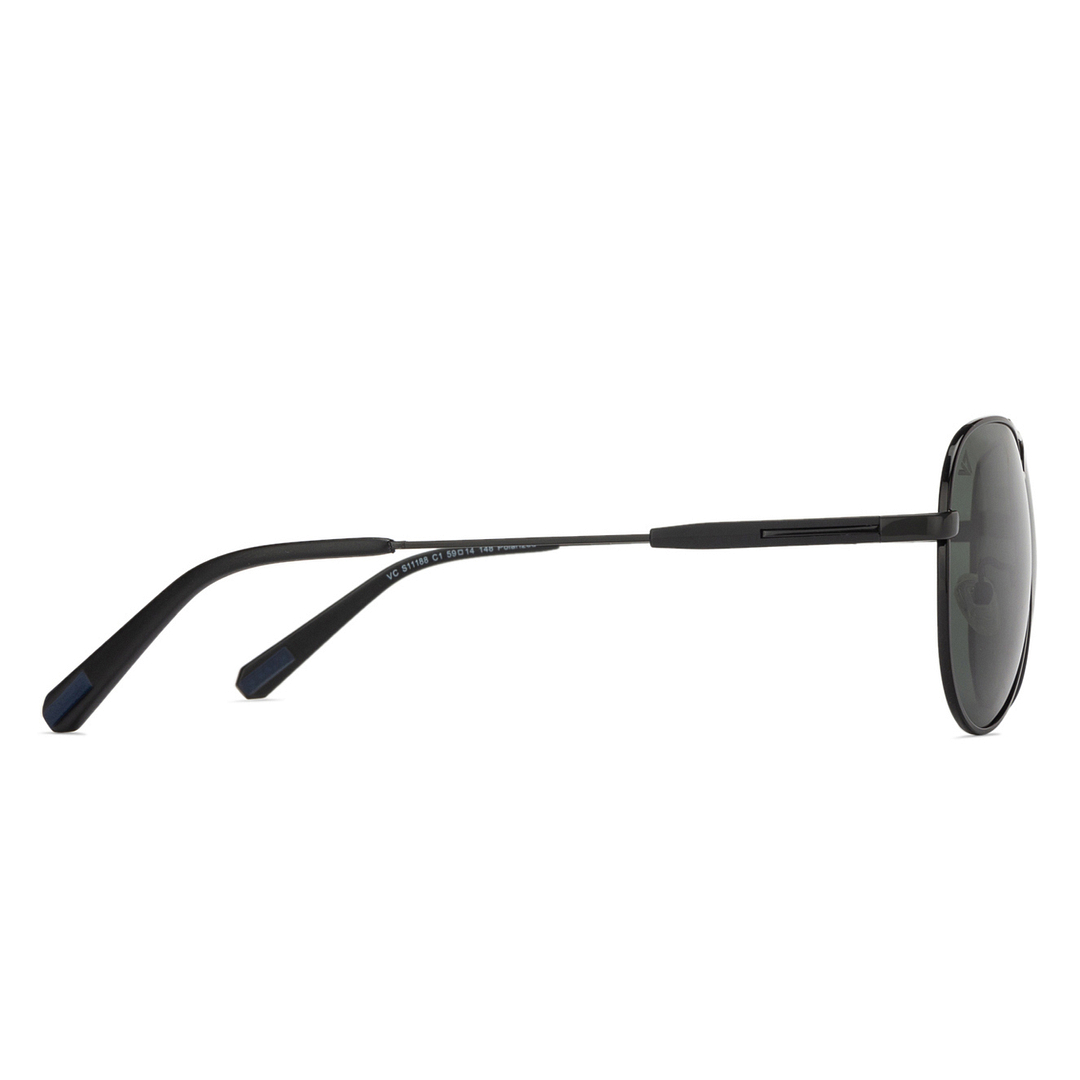 Vincent Chase Online Black Full Rim Aviator left side