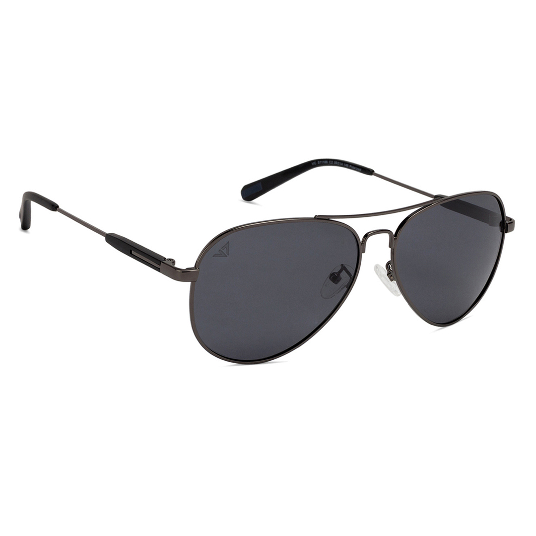 Vincent Chase Online Gunmetal Full Rim Aviator right side