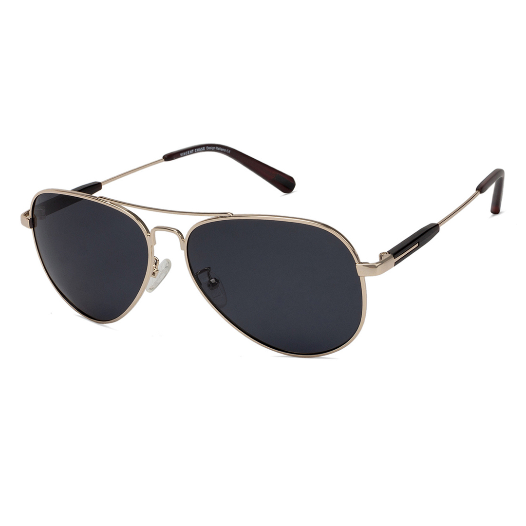 Vincent Chase Online Gold Full Rim Aviator right side