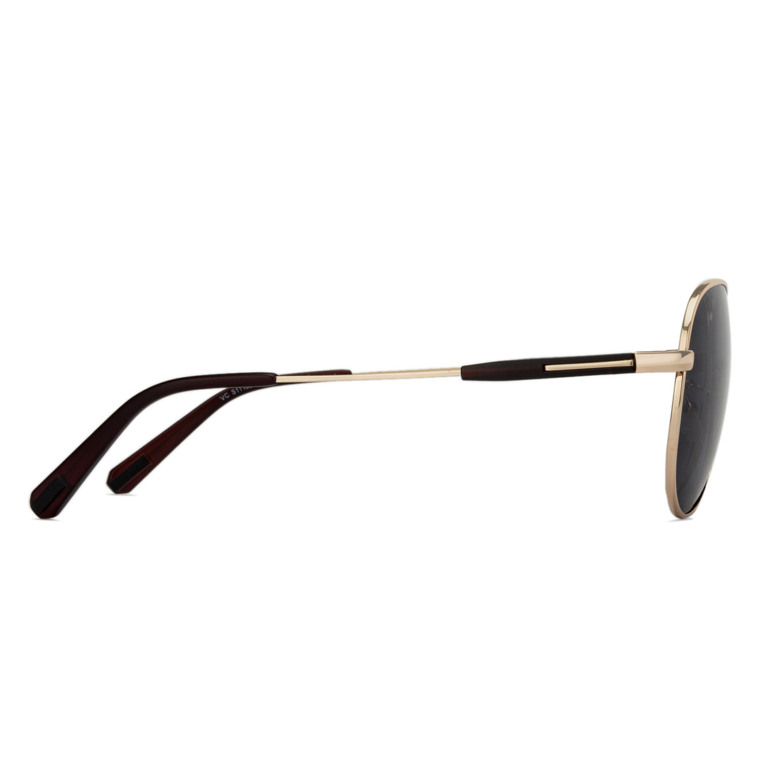Vincent Chase Online Gold Full Rim Aviator left side
