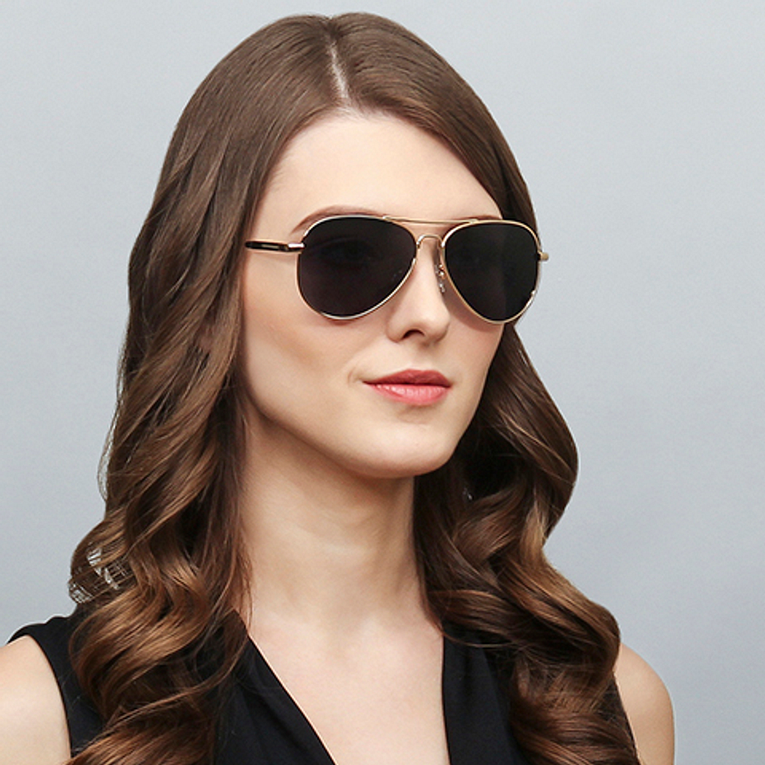 Vincent Chase Online Gold Full Rim Aviator right side