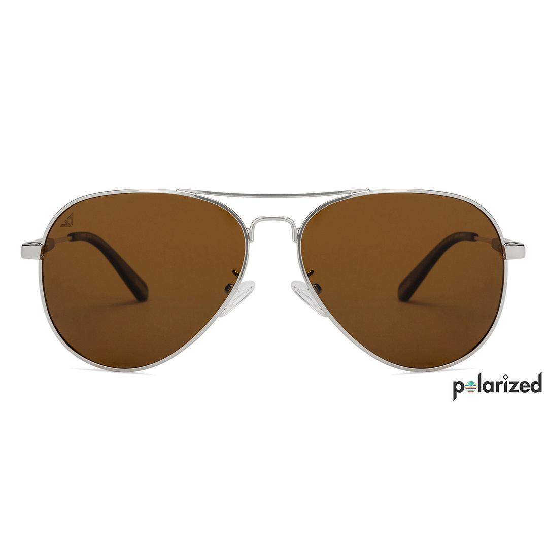 Vincent Chase Online Silver Full Rim Aviator right side