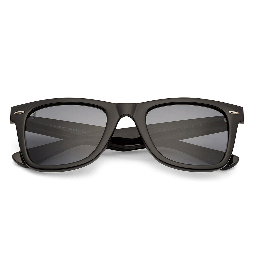 Vincent Chase Online Black Full Rim Square left side