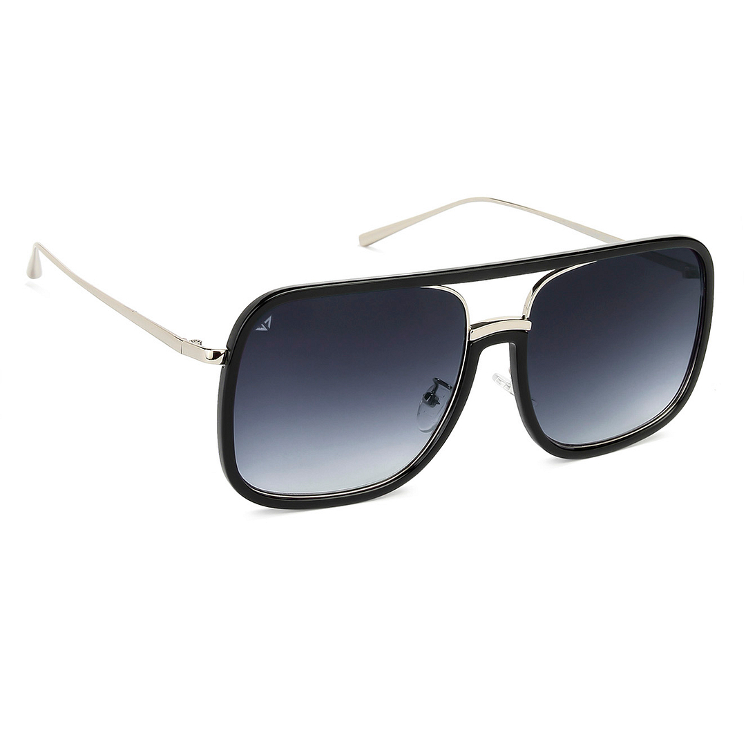 Vincent Chase Online Gunmetal Full Rim Rectangle left side
