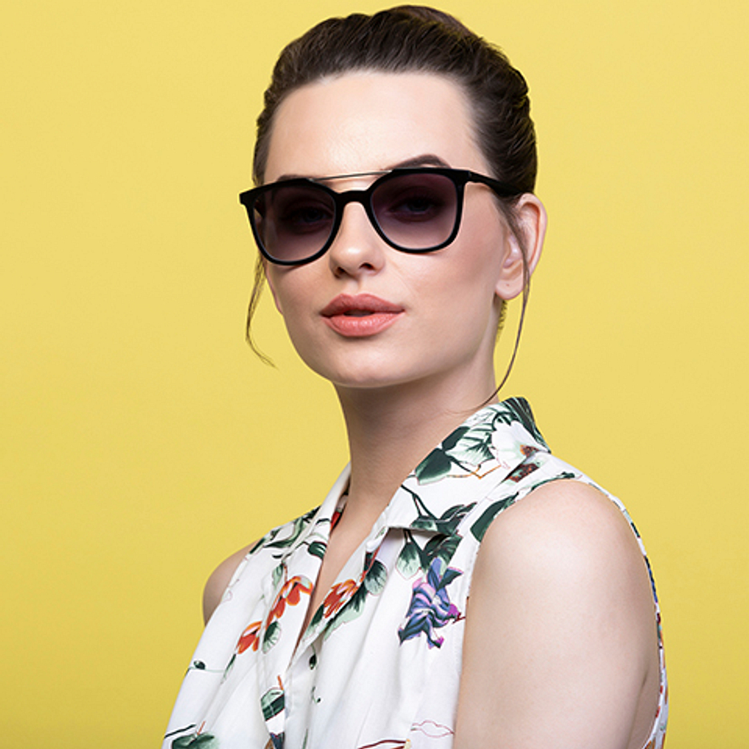 Vincent Chase Online Gunmetal Full Rim Rectangle right side