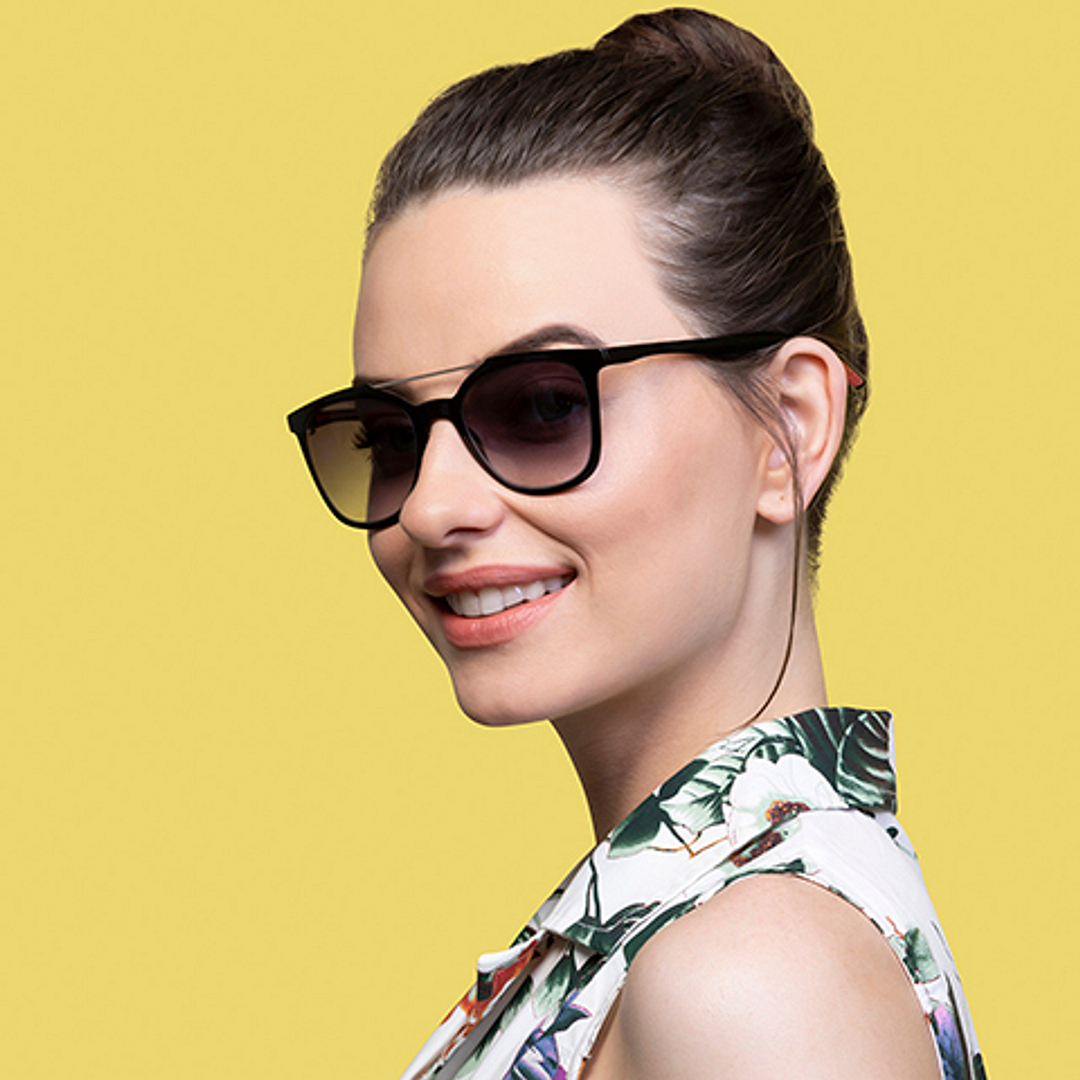 Vincent Chase Online Gunmetal Full Rim Rectangle right side