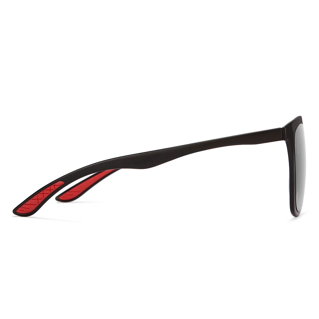 Vincent Chase Online Gunmetal Full Rim Rectangle right side