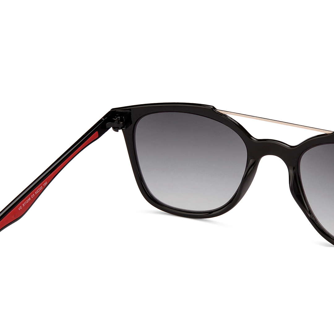 Vincent Chase Online Gunmetal Full Rim Rectangle left side