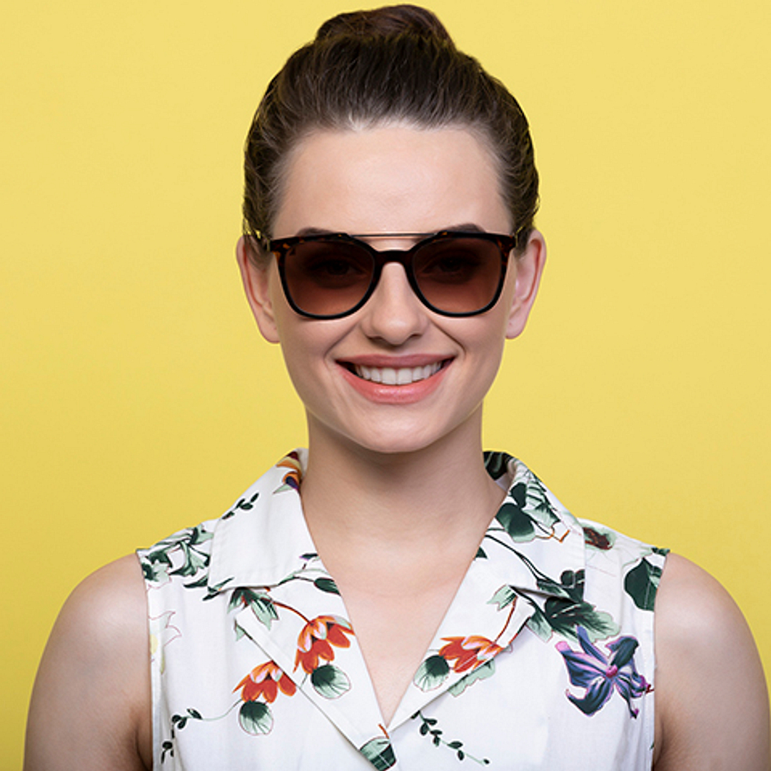 Vincent Chase Online Brown Full Rim Rectangle left side