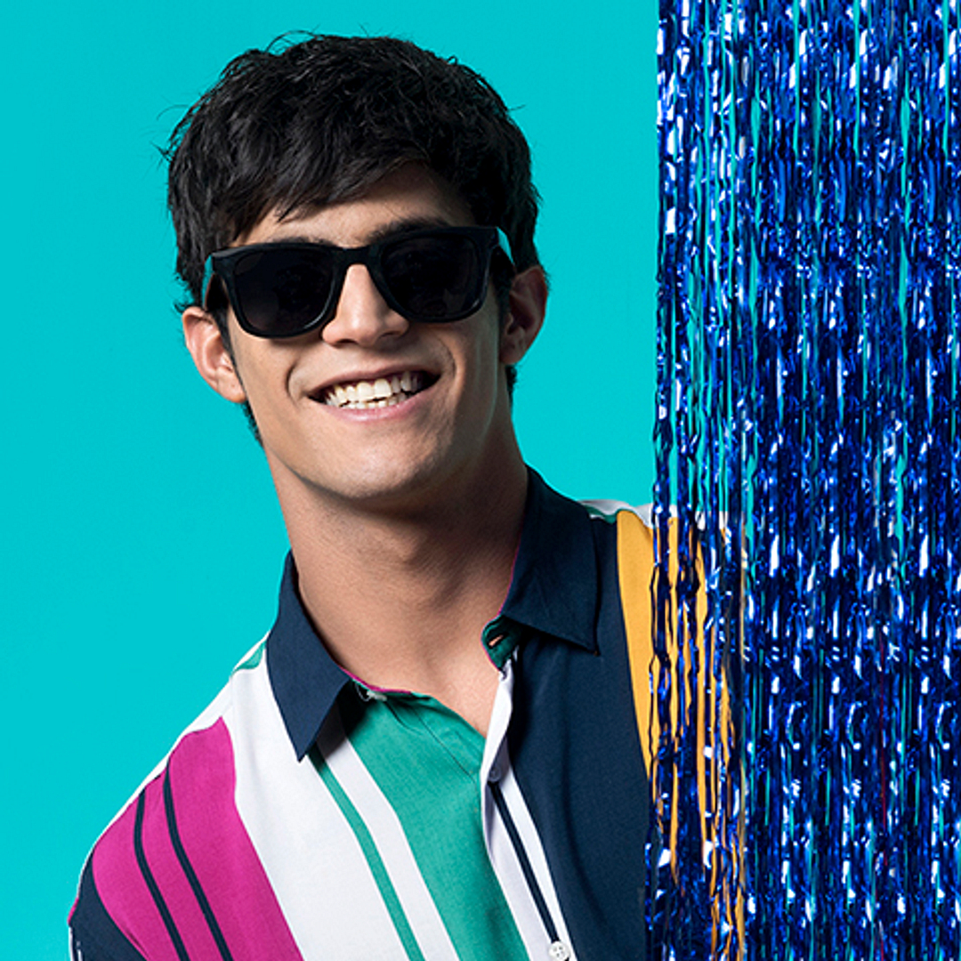 Vincent Chase Polarized Black Full Rim Square right side