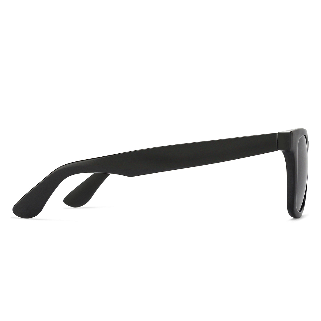 Vincent Chase Polarized Black Full Rim Square left side