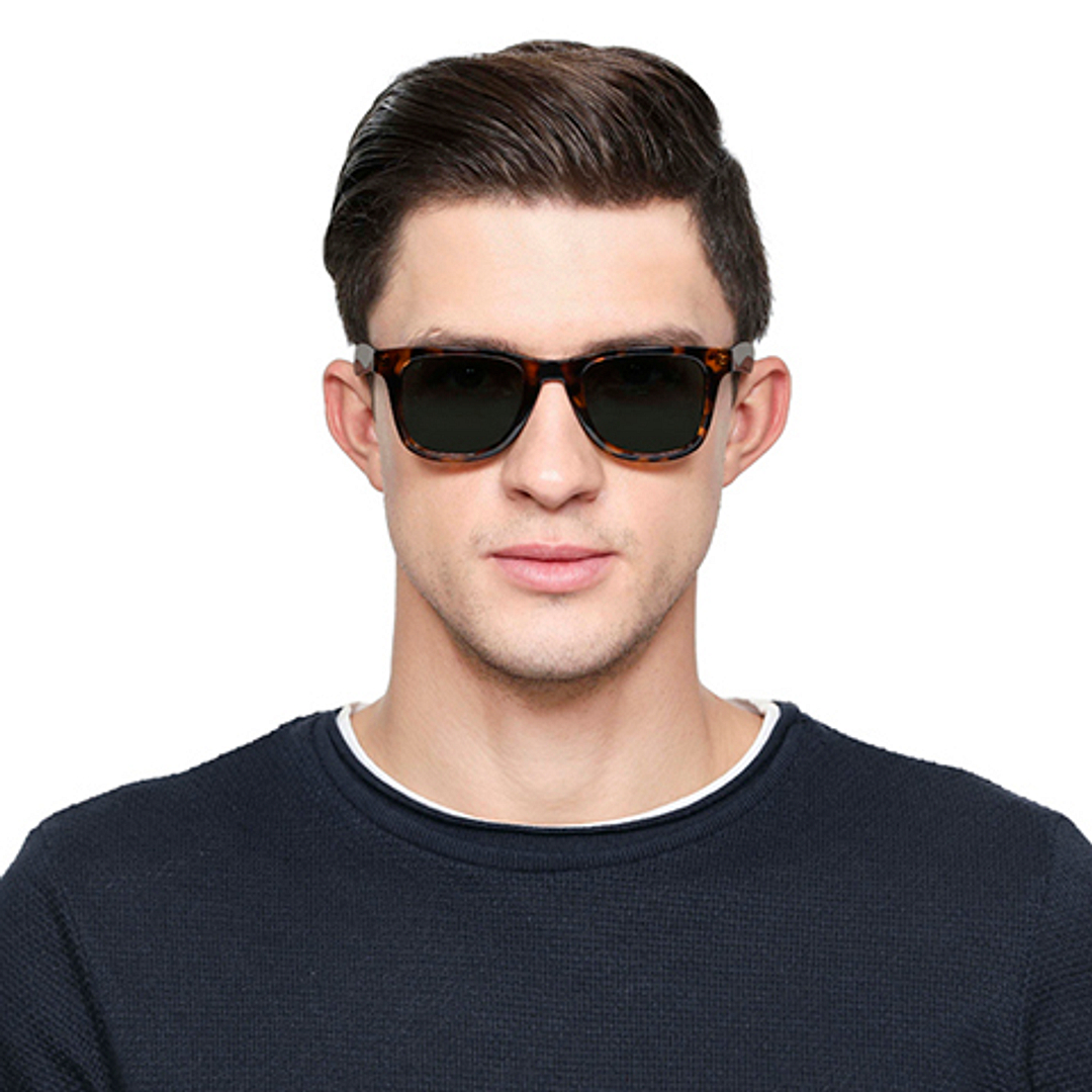 Vincent Chase Polarized Demi Full Rim Square left side