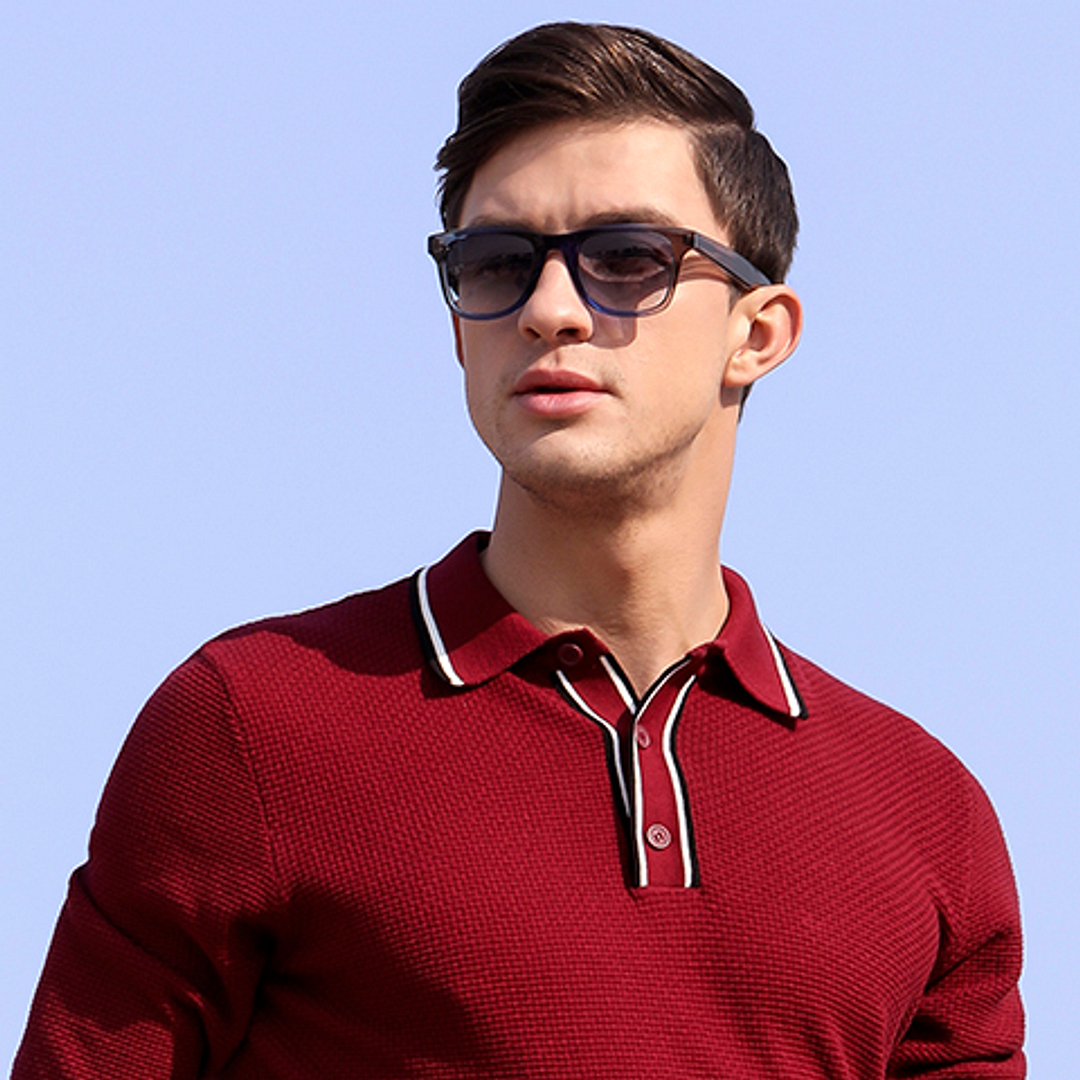 Vincent Chase Online Black Full Rim Square left side