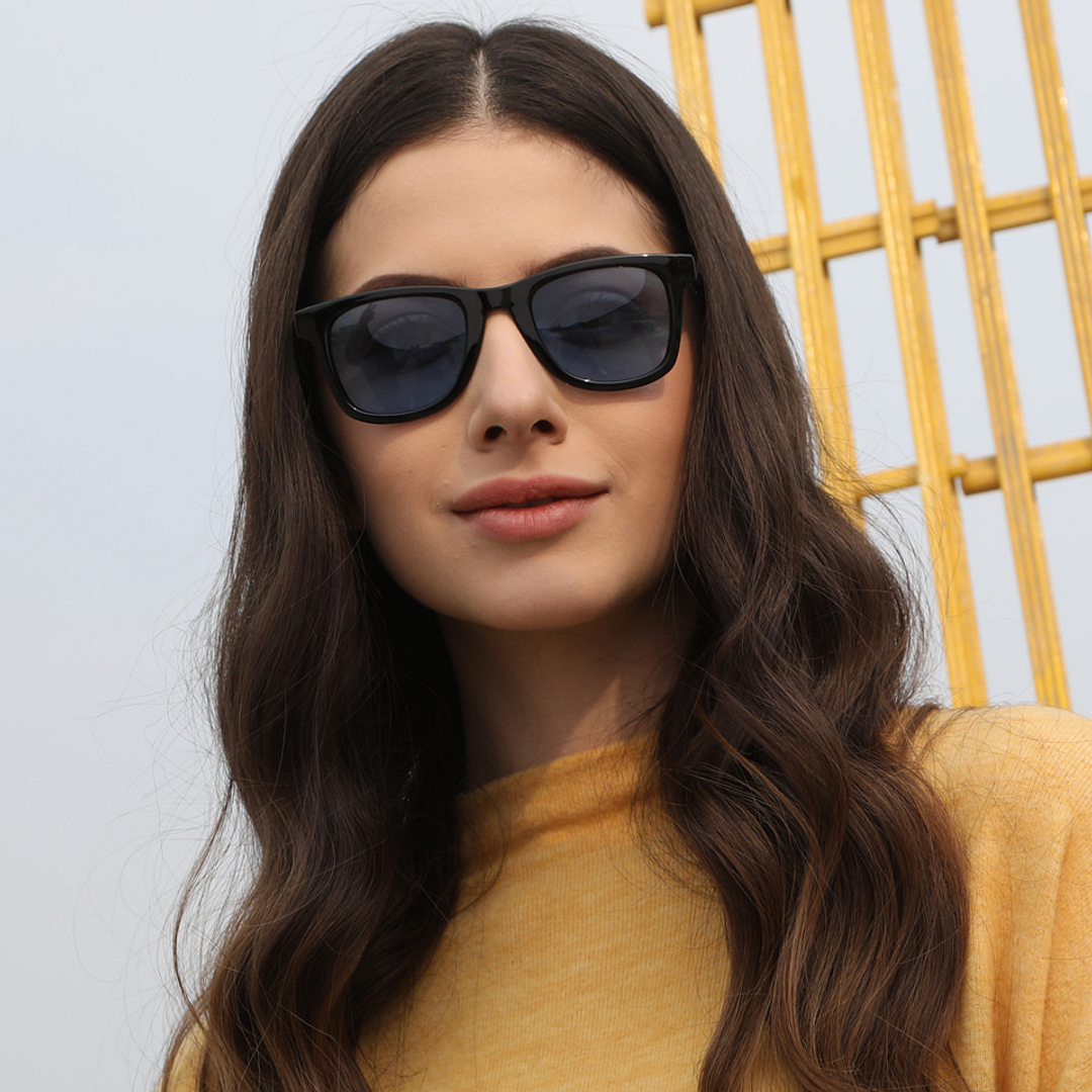 Vincent Chase Online Black Full Rim Square right side