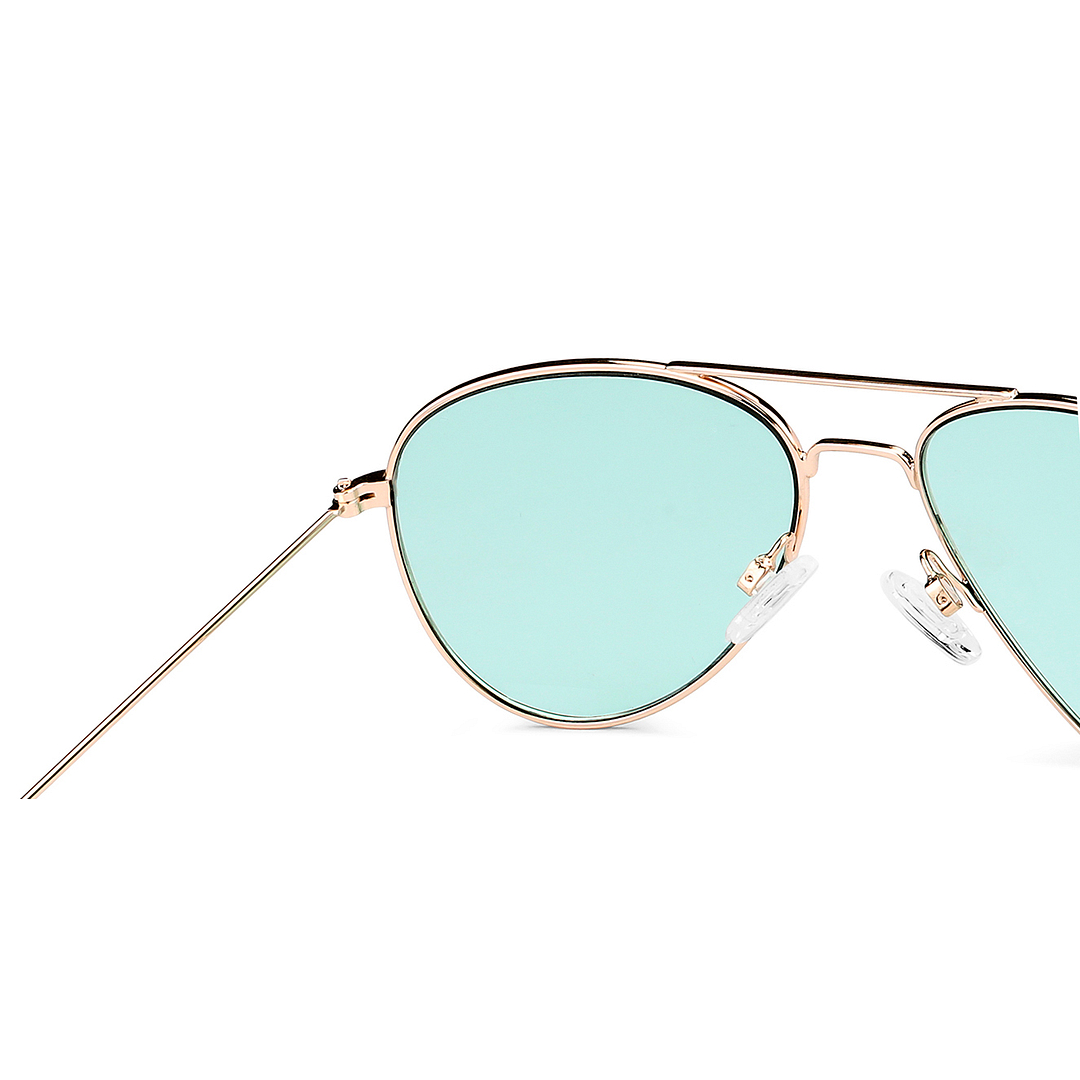 Vincent Chase Online Gold Full Rim Aviator right side