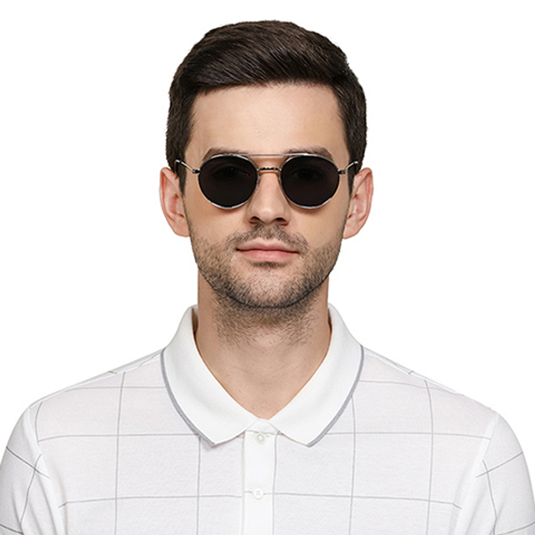 Vincent Chase Online Silver Full Rim Round right side