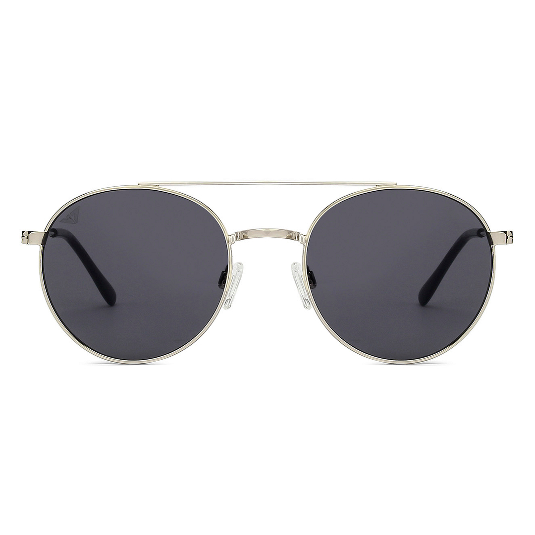 Vincent Chase Online Silver Full Rim Round left side